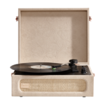 Coryphaeus Flora Engraved Bluetooth Portable Record Player - Image 6