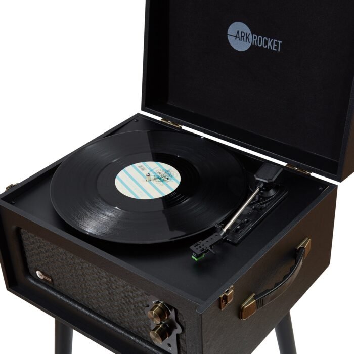 Discovery II Console Record Player - Black - Image 8