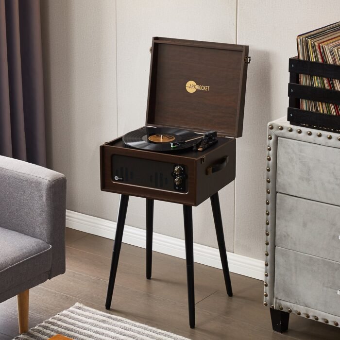 Discovery II Bluetooth Console Record Player - Espresso - Image 9