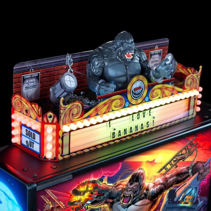 King Kong: Myth of Terror Island Pinball Topper - Image 2