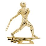 All Star Figure, Baseball, Gold - 5"