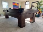 9' Antique Pool Table - Image 7