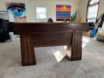 9' Antique Pool Table - Image 8