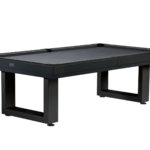 American Heritage  Billiards Lanai 8' Outdoor Slate Pool Table In Obsidian Black