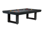 American Heritage  Billiards Lanai 8' Outdoor Slate Pool Table In Obsidian Black - Image 2
