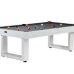 American Heritage Billiards Lanai 8' Outdoor Slate Pool Table In Pearl White
