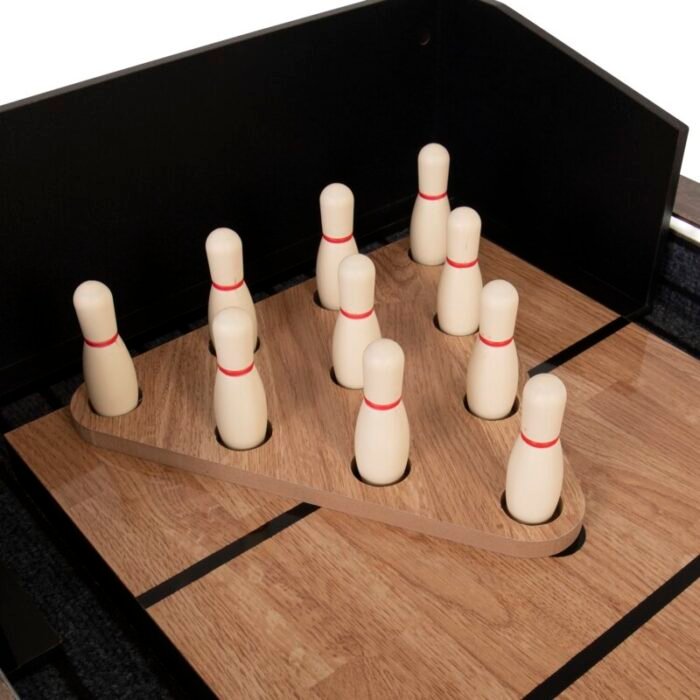 American Legend Kirkwood 9’ Led Light  Up Shuffleboard Table - Image 9