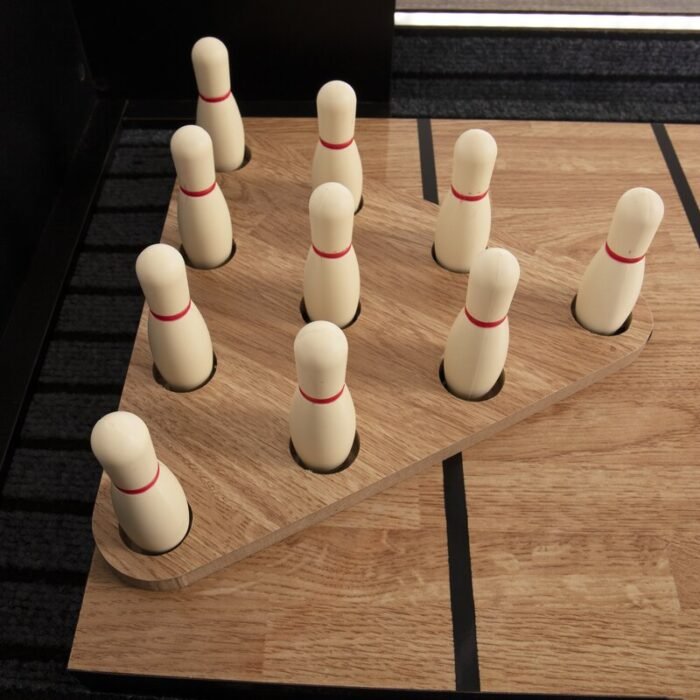 American Legend Kirkwood 9’ Led Light  Up Shuffleboard Table - Image 5