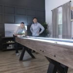 American Legend Kirkwood 9’ Led Light  Up Shuffleboard Table - Image 8