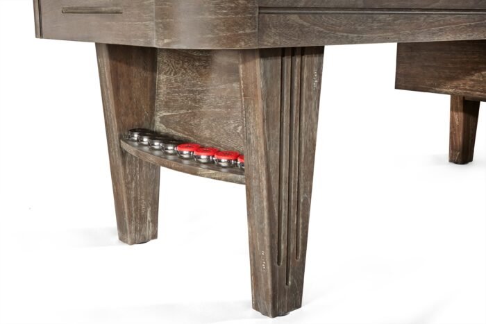 Brunswick Andover 14ft Shuffleboard Table - Driftwood - Image 3