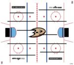 Anaheim Ducks NHL Super Chexx Pro Bubble Hockey - Image 3