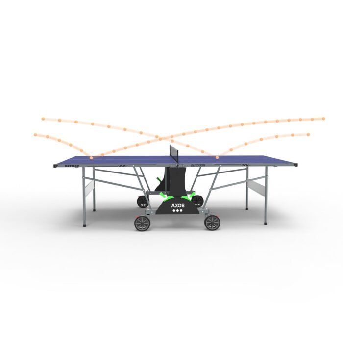 Kettler Axos Outdoor Table Tennis Table 2-Player Bundle - Image 3