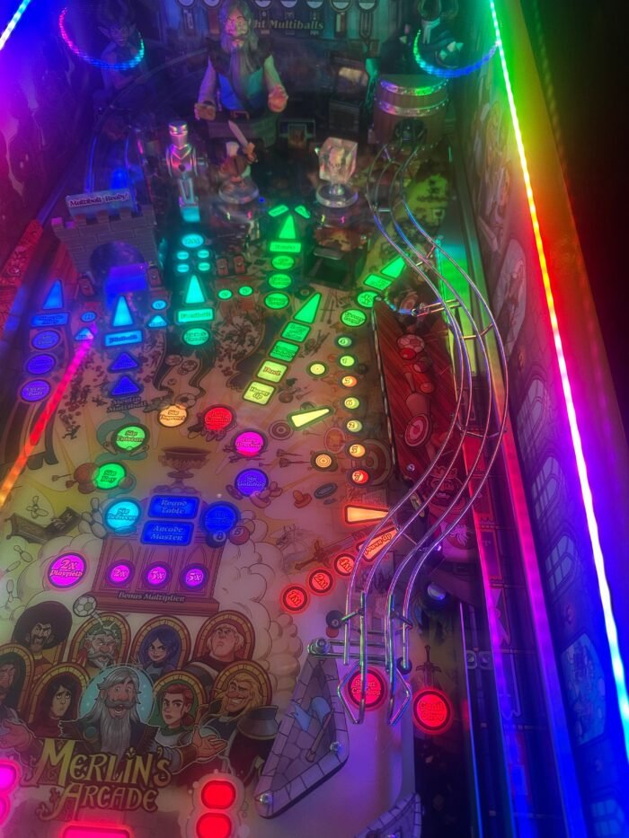 Turner Pinball Merlin's Arcade Pinball Machine - Legendary Edition - Image 3