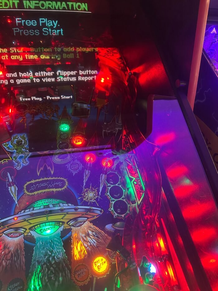 Bally Revenge From Mars Pinball Machine - Image 8