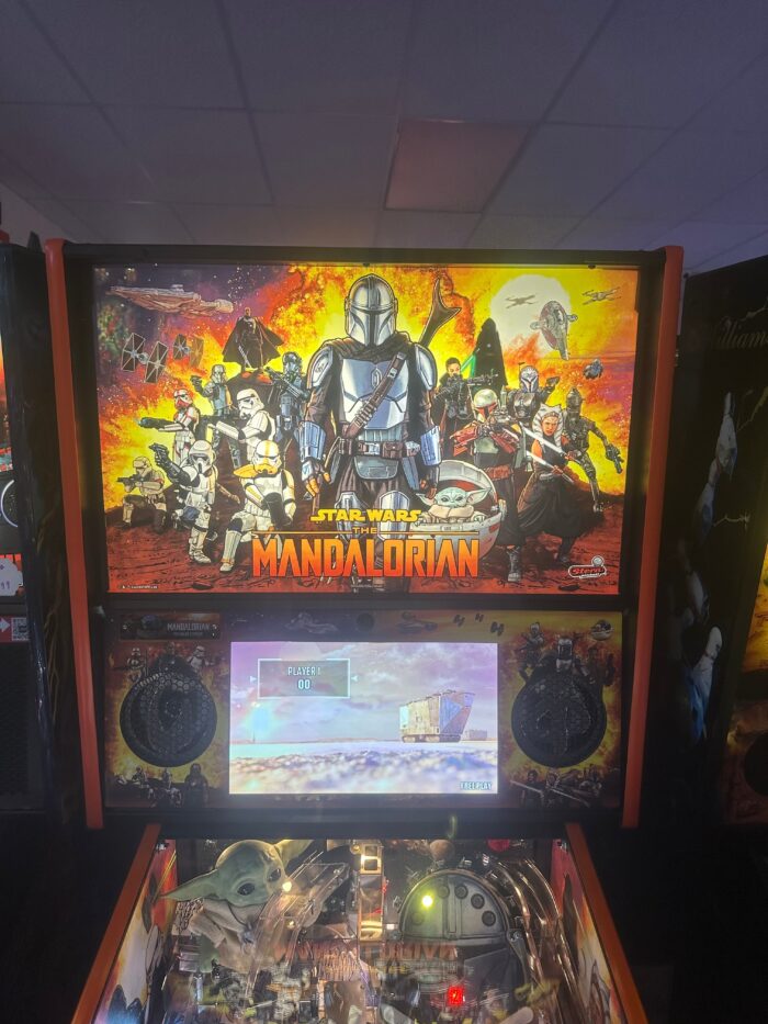 Stern Pinball LOADED The Mandalorian Premium Pinball Machine - Image 6