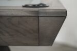 Nixon Birdy 7' Slate Pool Table in Grayson Grey w/ Dining Top Option - Image 9