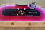 BBO Aces Pro Alpha – LED Foldable Poker Table for 10 Players - Image 2
