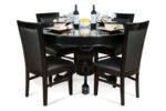 BBO Ginza Round – LED Poker Table for 8 with Dining Option - Image 9