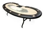 BBO Prestige Poker Table – Foldable 10 Player w/ Dealer Spot - Image 7