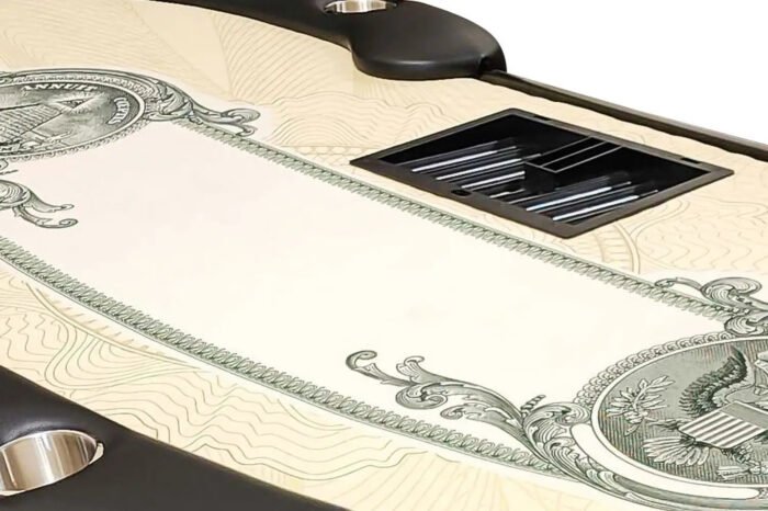 BBO Prestige Poker Table – Foldable 10 Player w/ Dealer Spot - Image 8
