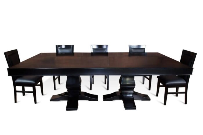BBO Prestige X – 10 Player Kidney Bean Dealer Poker Table - Image 8