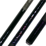Genuine Abalone 6 Pt Leather Lore Wrap Bull Carbon Butt Only - Image 3