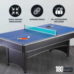 Hathaway Maverick 7-ft Pool Table – Billiards & Table Tennis - Image 7