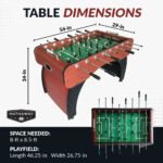 Hathaway Metropolitan 54-in Foosball Table - Image 2