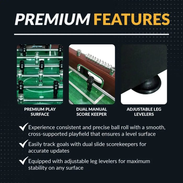 Hathaway Metropolitan 54-in Foosball Table - Image 5