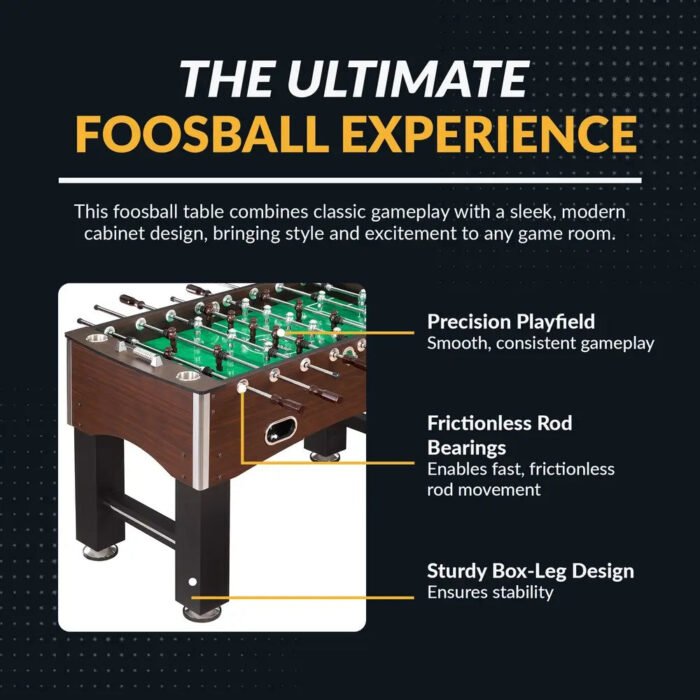Hathaway Primo 56-in Soccer Foosball Table - Image 3