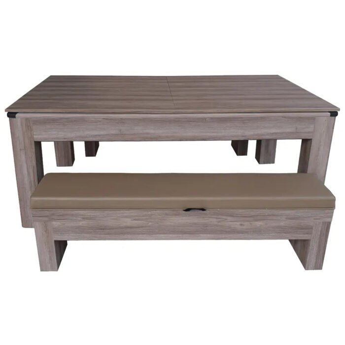 Hathaway Driftwood 7-ft Air Hockey Combo Table - Image 4