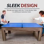 Hathaway Driftwood 7-ft Air Hockey Combo Table - Image 11