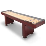 Hathaway Challenger Shuffleboard Table – Walnut Finish - Image 10