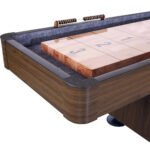 Hathaway Challenger Shuffleboard Table – Walnut Finish - Image 8