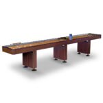 Hathaway Challenger Shuffleboard Table – Walnut Finish