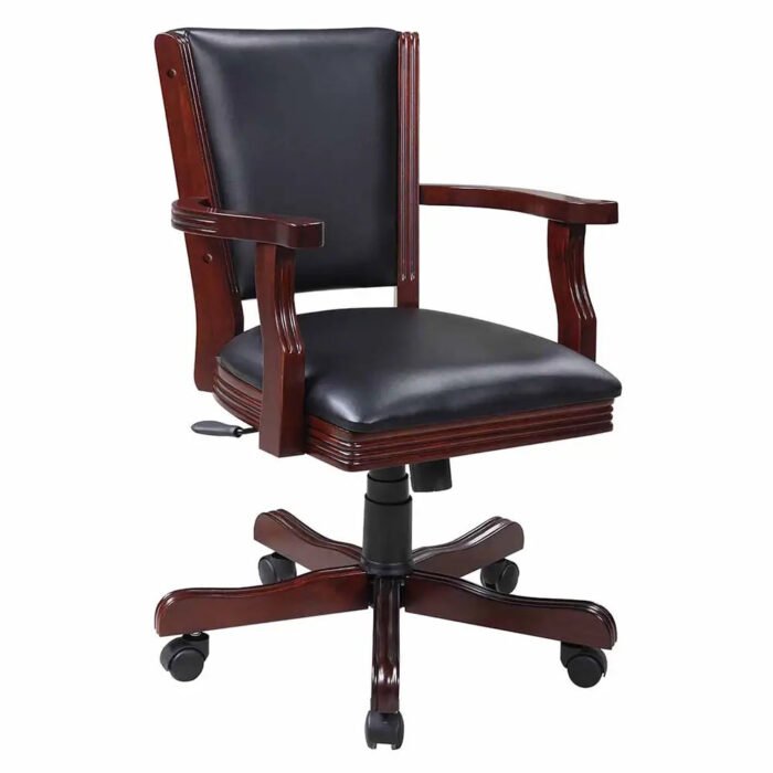 Kingston Walnut 3-in-1 Poker Table Set with 4 Chairs - Image 11