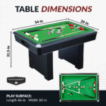 Hathaway Renegade 54-in Bumper Pool Table – Slate Playfield - Image 2