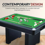 Hathaway Renegade 54-in Bumper Pool Table – Slate Playfield - Image 7