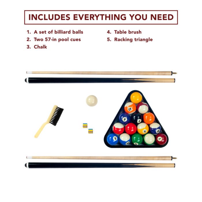 Hathaway Montecito 8-ft Pool Table - Image 12