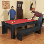 Hathaway Park Avenue 7-ft Pool Table – Dining Combo Set - Image 2