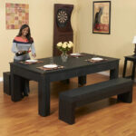 Hathaway Park Avenue 7-ft Pool Table – Dining Combo Set - Image 3