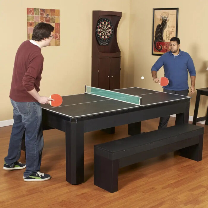Hathaway Park Avenue 7-ft Pool Table – Dining Combo Set - Image 4