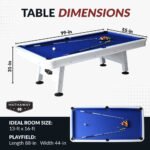 Hathaway Alpine Outdoor Pool Table - Image 2