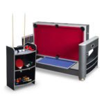 Hathaway 6-ft Triple Threat 3-in-1 Multi Game Table