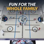 Hathaway Breakaway 41-in Dome Hockey Table with LED Scoring - Image 9