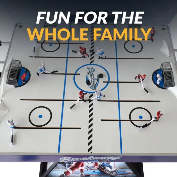 Hathaway Breakaway 41-in Dome Hockey Table with LED Scoring - Image 9