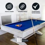 Hathaway Montecito Pool Table – Driftwood Finish - Image 2
