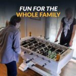 Hathaway Montecito 55-in Foosball Table Driftwood - Image 7