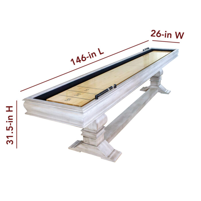Hathaway Montecito 12' Shuffleboard Table - Image 10