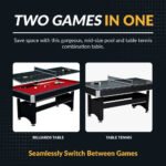 Hathaway Spartan 6-ft Pool Table with Table Tennis Top - Image 3